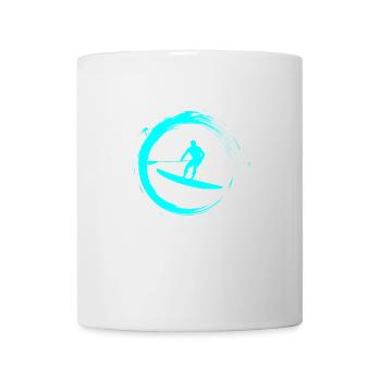 splatter sup - Tasse - Weiß - Vorne