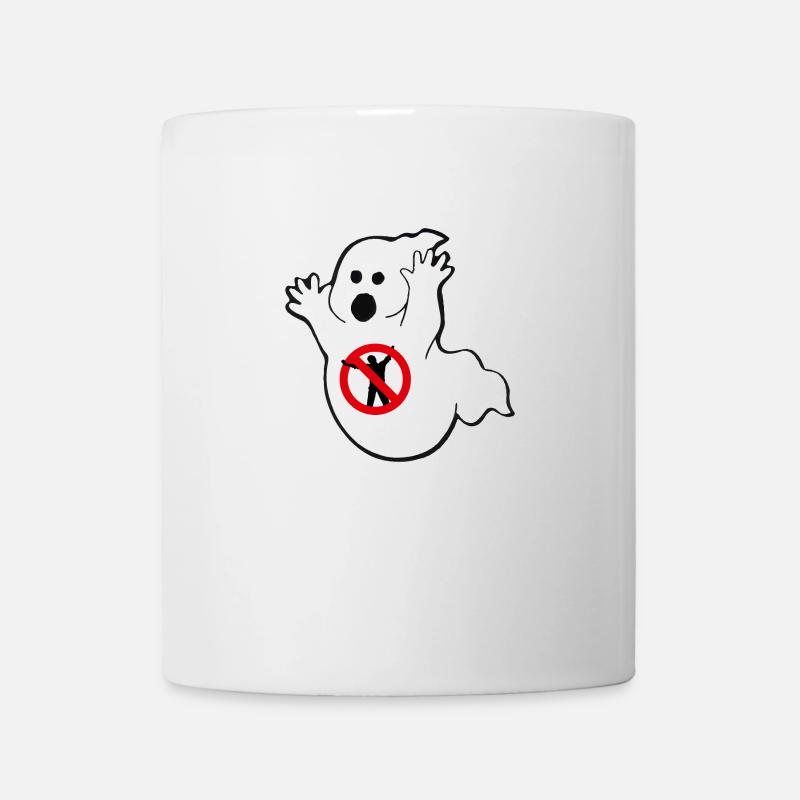 Ghost Halloween Gespenst Buster - Tasse - Weiß