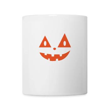Pumpkin face - Mug - white - Front
