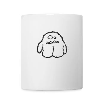 Cartoon monster - Mug - white - Front