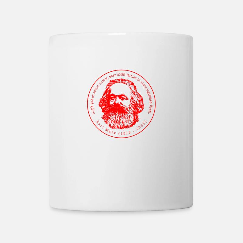 Karl Marx - Tasse - Weiß