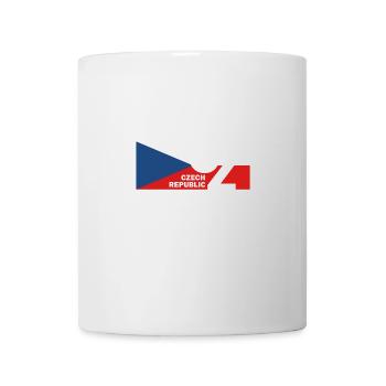 Tschechien Flagge Fahne Tscheche Geschenk - Tasse - Weiß - Vorne