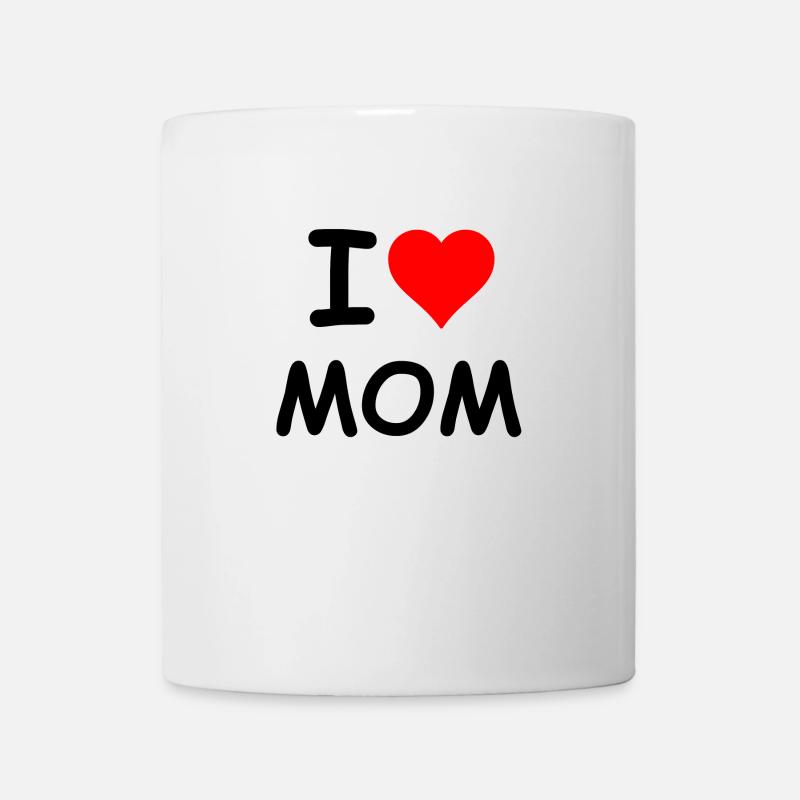 I heart MOM - Mug - white
