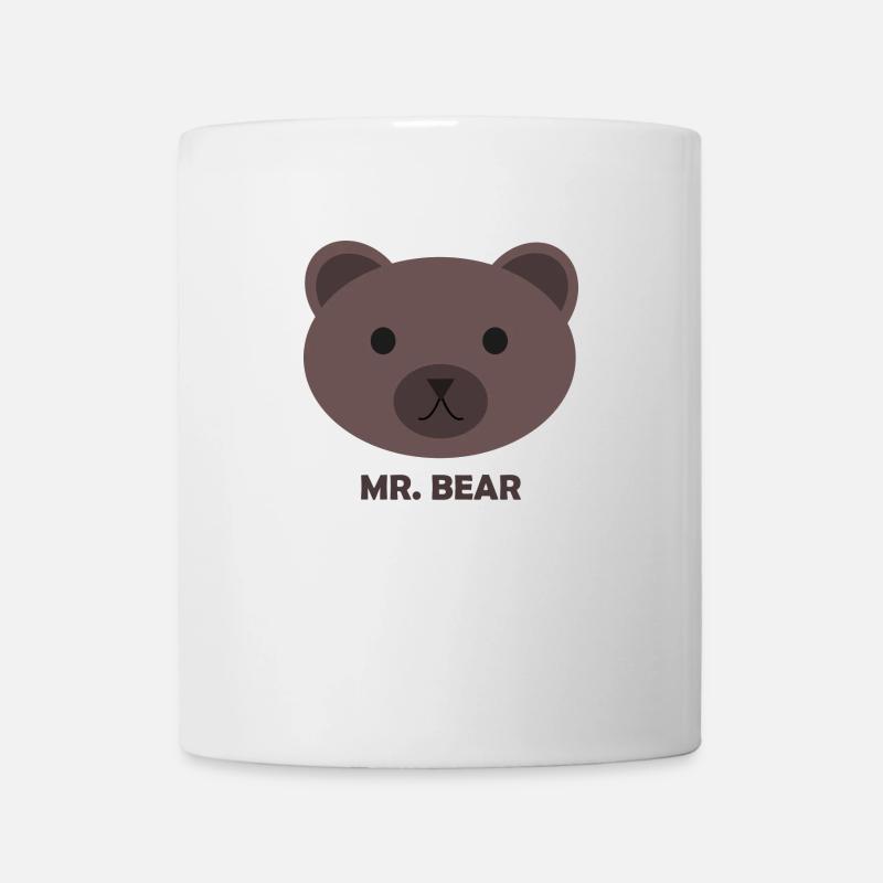 MR. BEAR - Tasse - Weiß