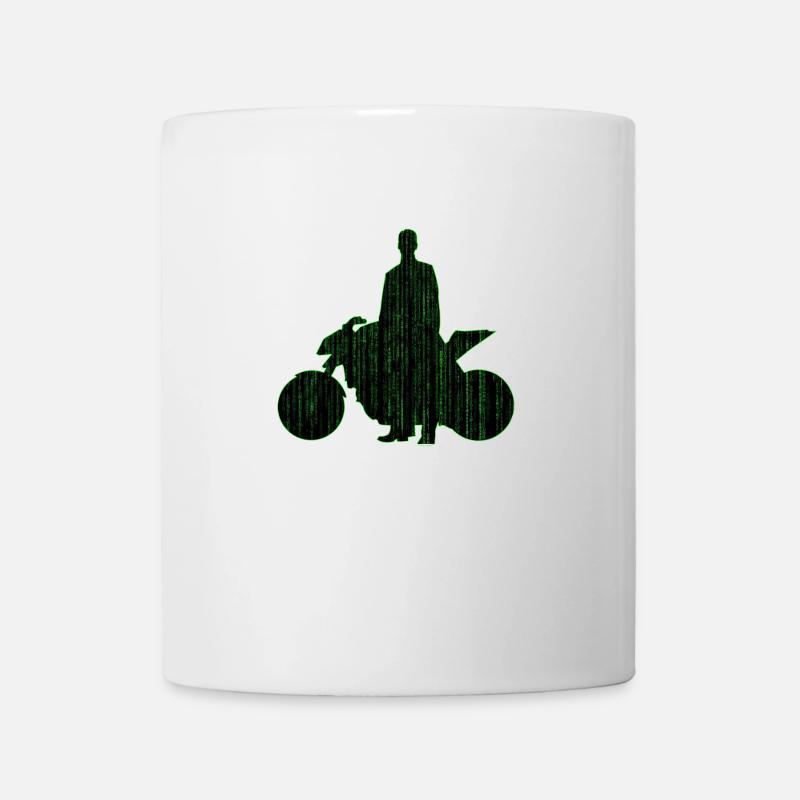 Matrix Biker - Tasse - Weiß