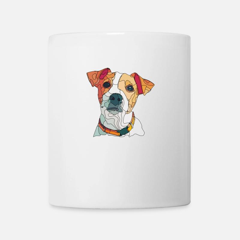 jack russel - Mug - white