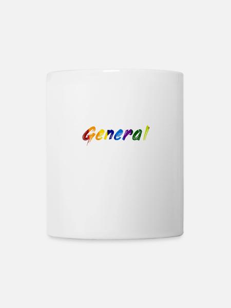 General - Tasse - Weiß