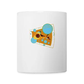 Lachs - Tasse - Weiß - Vorne