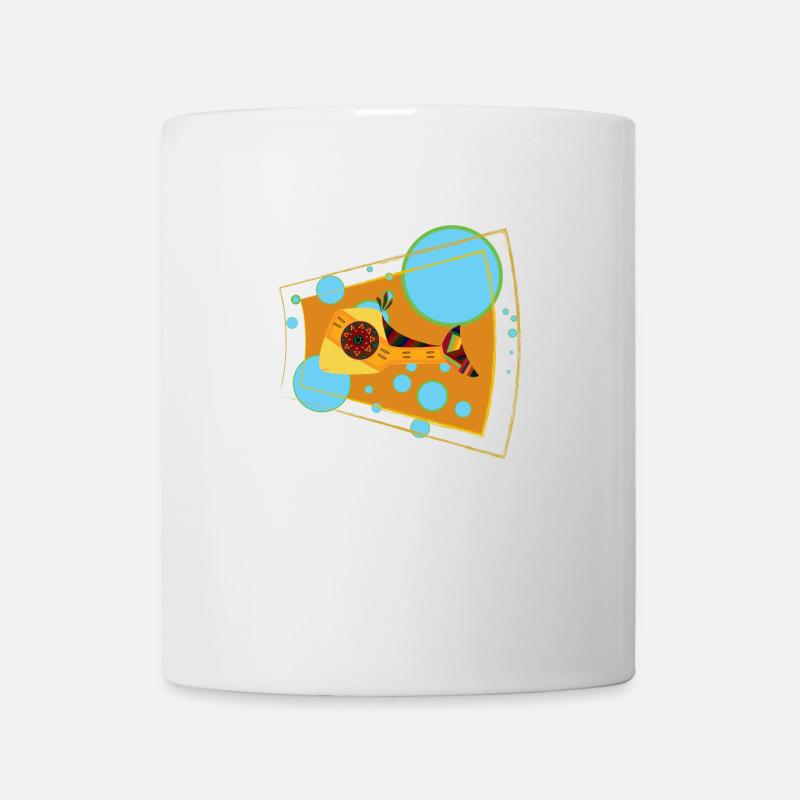 Lachs - Tasse - Weiß