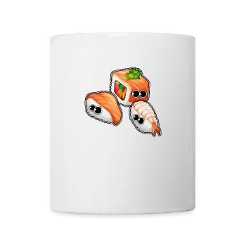 sushi mignon - Mug blanc - blanc - Devant