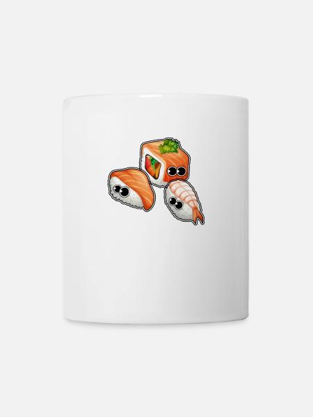 sushi mignon - Mug blanc - blanc