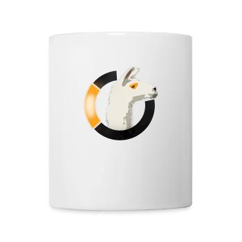 LamaWatch-Stil - Tasse - Weiß - Vorne