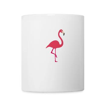 Flamingo - Tasse - Weiß - Vorne