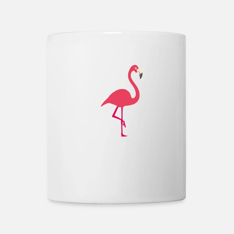 Flamingo - Tasse - Weiß