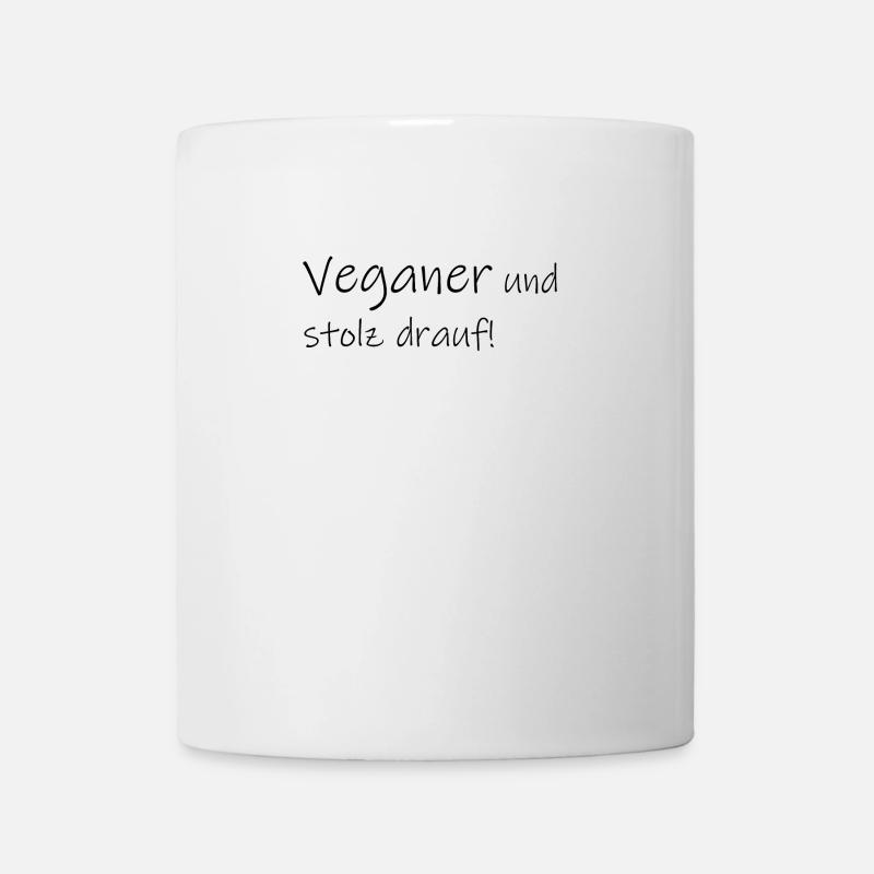 Vegans and proud of it - Mug - white