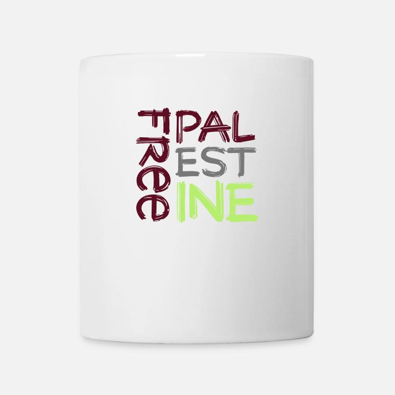 Palestine Libre - Mug blanc - blanc