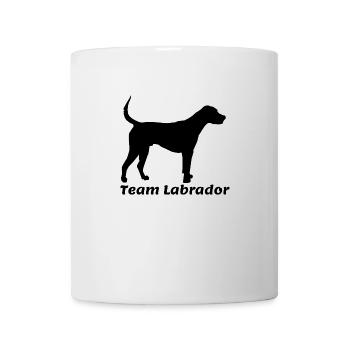 Hund Team Labrador - Tasse - Weiß - Vorne
