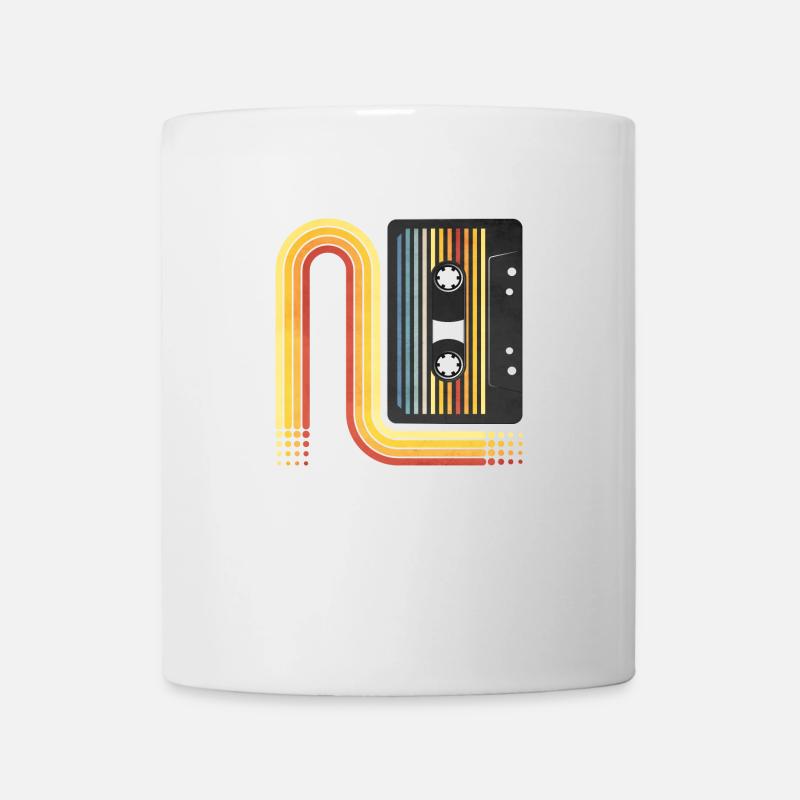 Cassette de 70 - Mug blanc - blanc