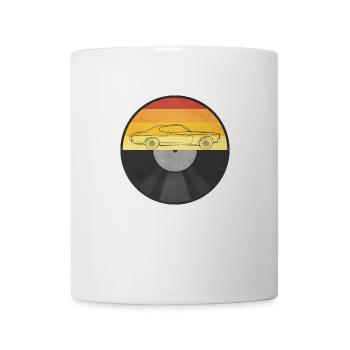 70's record car - Mug - white - Front