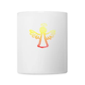 Weihnachten Christkind Engel - Tasse - Weiß - Vorne