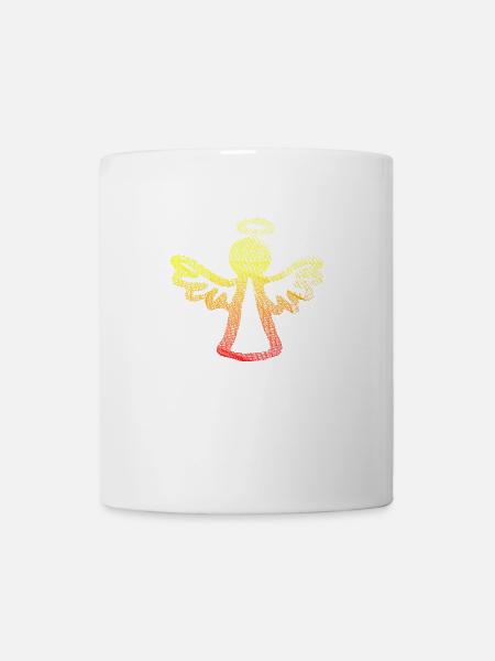 Weihnachten Christkind Engel - Tasse - Weiß