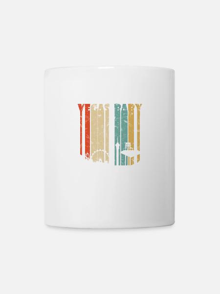 Vegas Baby Las Vegas T-Shirt - Mug blanc - blanc