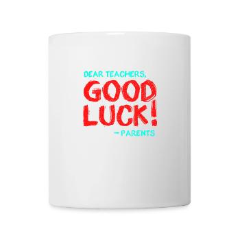 Good Luck - design for school children - Mug - white - Front