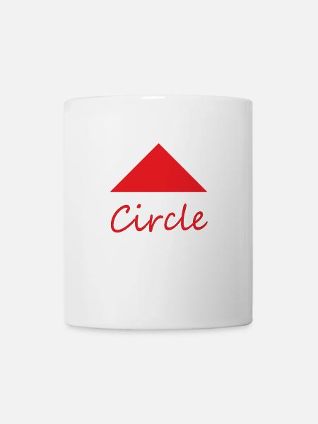 Wrong Circle Shape - Mug - white