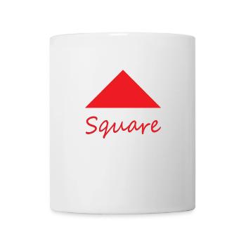 Wrong Square Shape - Mug - white - Front