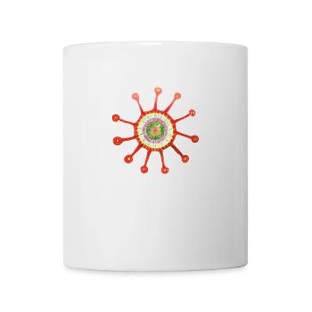 Mandala flower 3 - Mug - white - Front