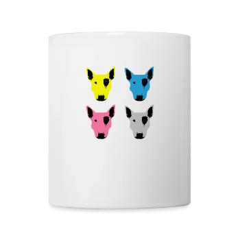 Pit Bull Bull Terrier CMYK - Mug - white - Front