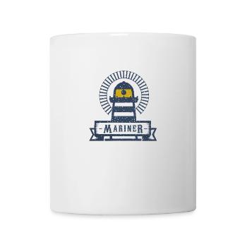Phare arctique marin - Mug blanc - blanc - Devant