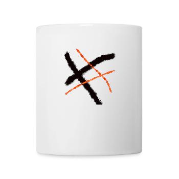 Streetart - Tasse - Weiß - Vorne