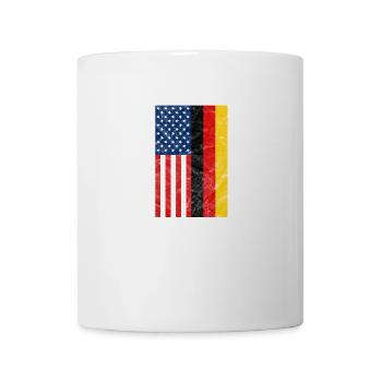 USA Germany America Wonderful - Mug - white - Front