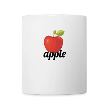 Apple imprint! Cool gift idea for friends - Mug - white - Front