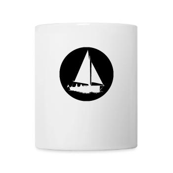 Voile Voile - Mug blanc - blanc - Devant