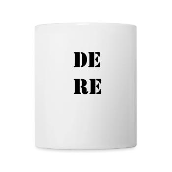 DERE - Tasse - Weiß - Vorne