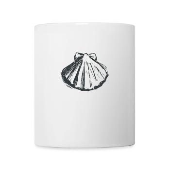 Camino de Santiago. Saint-Jacques. T-shirt thé - Mug blanc - blanc - Devant