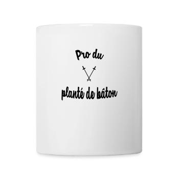pro stick plant - Mug - white - Front