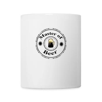 Bière verre bière bière bière chope bière verre cadeau - Mug blanc - blanc - Devant