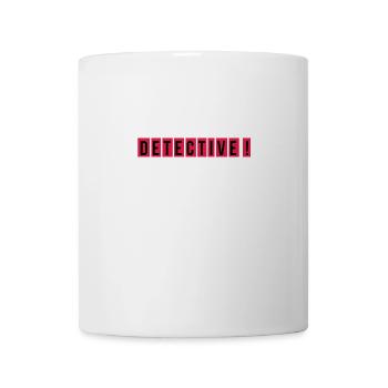 détective - Mug blanc - blanc - Devant
