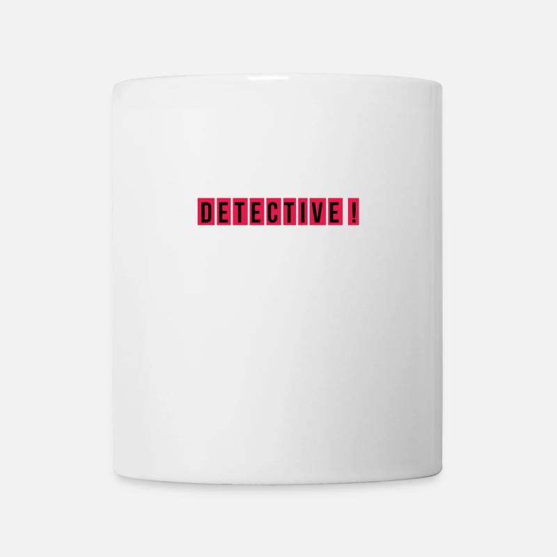 detective - Mug - white