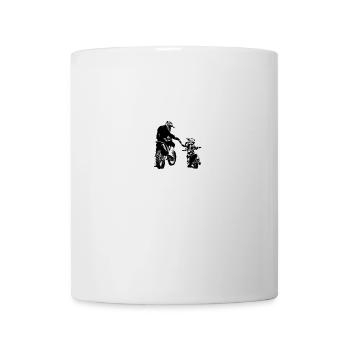Moto shirt • Motorcross Enduro • Cadeau - Mug blanc - blanc - Devant