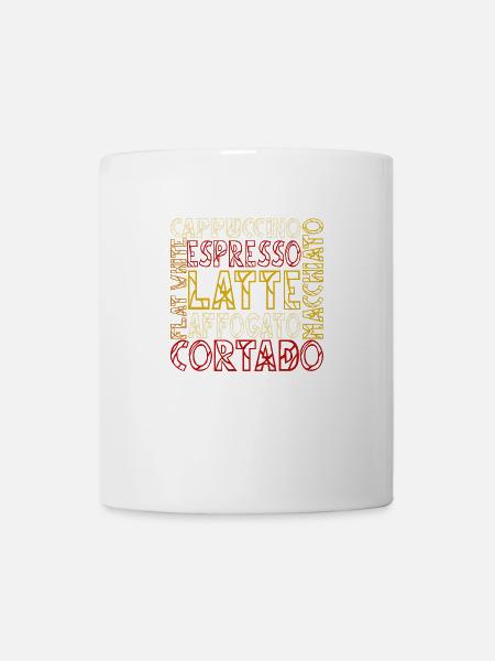 Coffee Types - Mug - white