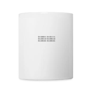 Coffee Binär - Tasse - Weiß - Vorne