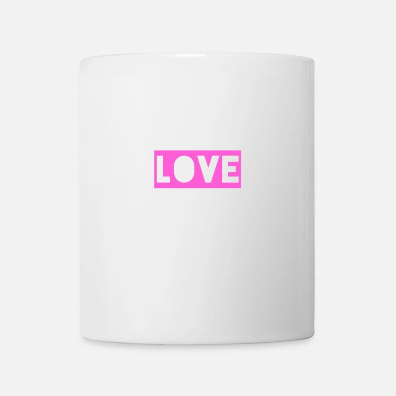 L’amour est dans l’air - Mug blanc - blanc