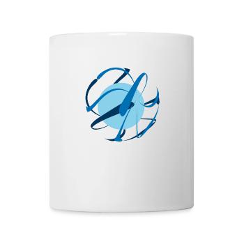 Art, résumé, balle - Mug blanc - blanc - Devant