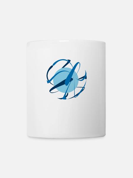 Art, abstract, ball - Mug - white