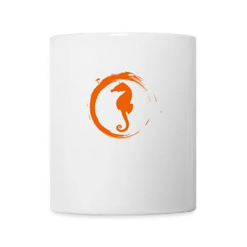 sea horse - Mug - white - Front