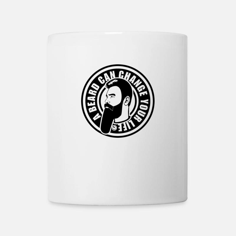 A BEARD CAN CHANGE YOUR LIFE - Tasse - Weiß